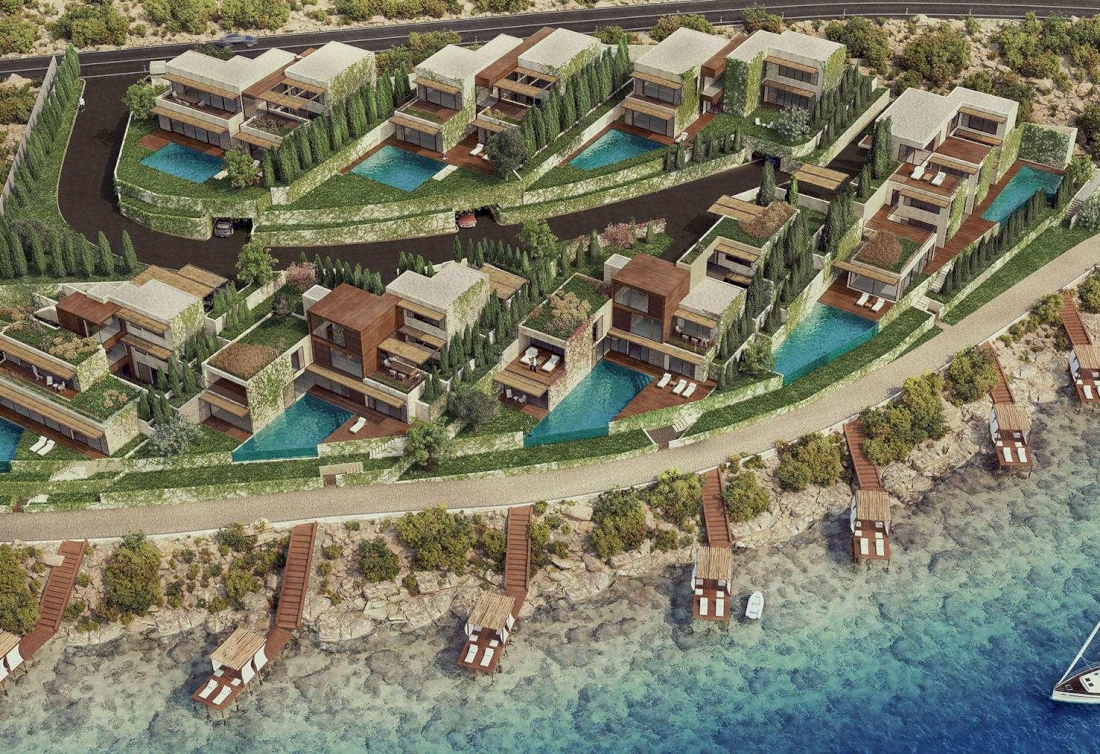 Luxus-Resort am Wasser mit sieben Villen - Dalmatien