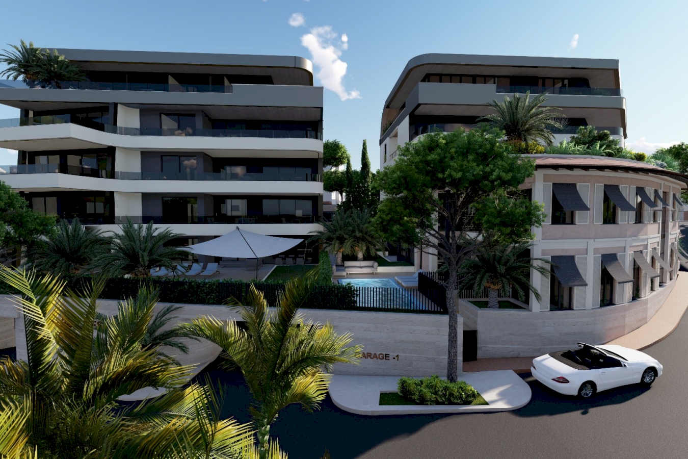Luxury residences in the center of Opatija