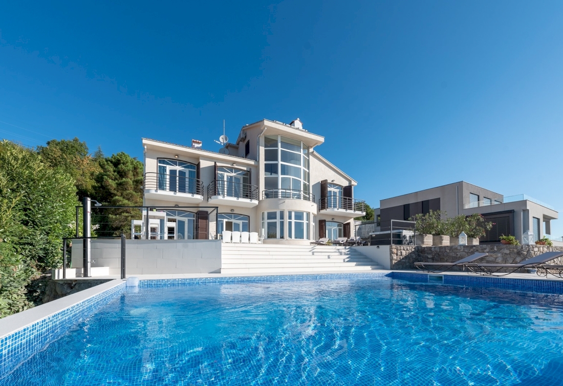  Villa with pool and sea view - Opatija Riviera