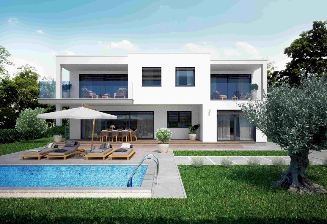 Modern villa with private pool - Novigrad, Istria