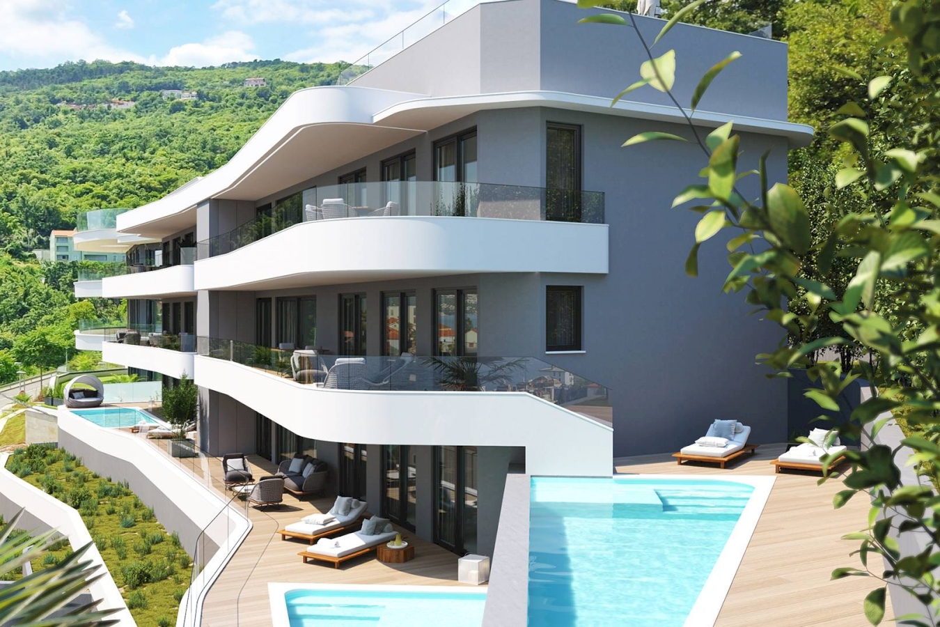 Luxury apartments with sea view - Opatija 