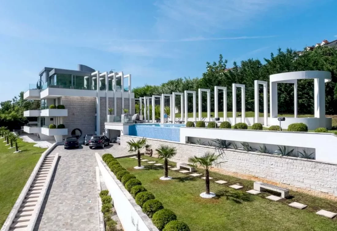 Modern villa with panoramic sea view - Opatija Riviera