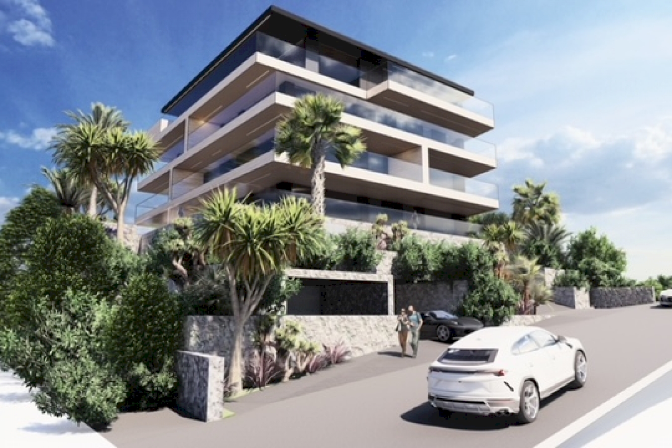 Luxury apartments in the city center of Opatija