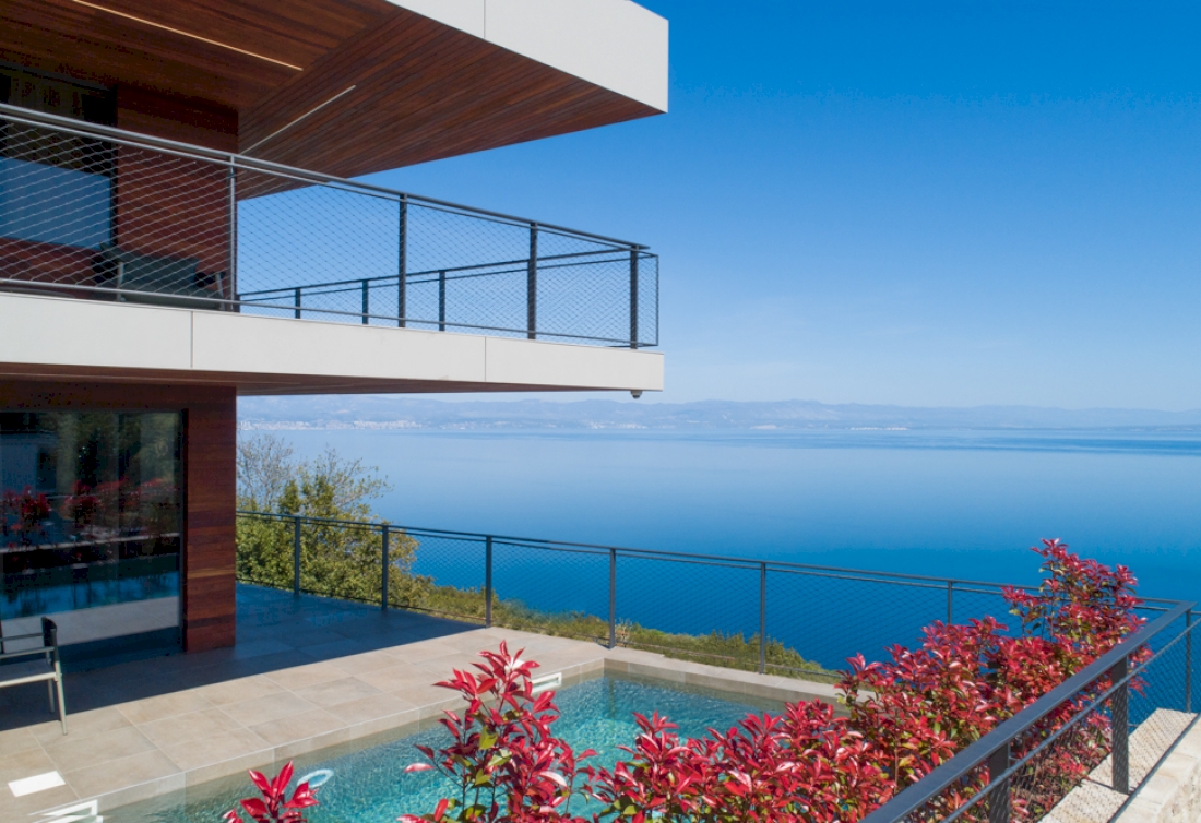 Modern villa with sea view for sale in Croatia, Opatija
