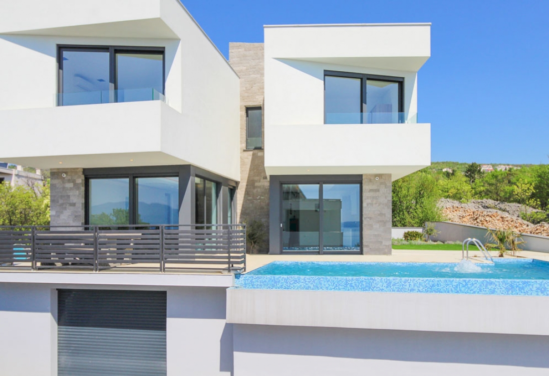 Moderne Villa am Meer zu verkaufen - Rijeka,  Kvarner