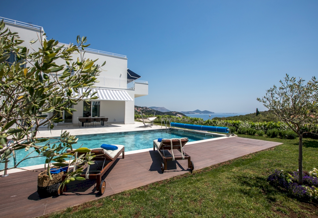 Modern villa with sea view - Dubrovnik Riviera
