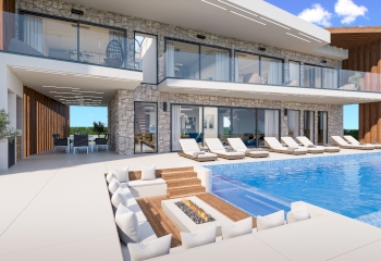 Luxury villas with magnificent sea view 